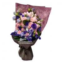 33 pink colour Roses Bouquet